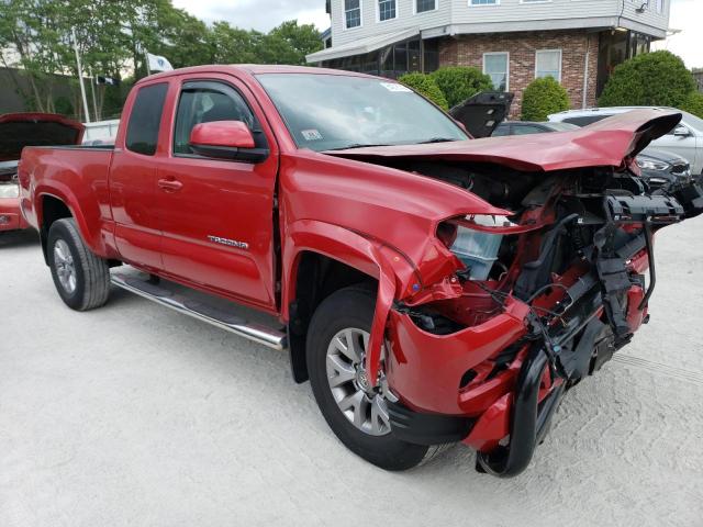 5TFSZ5AN3HX090253 - 2017 TOYOTA TACOMA ACCESS CAB წითელი ფოტო 4