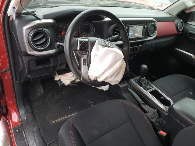 5TFSZ5AN3HX090253 - 2017 TOYOTA TACOMA ACCESS CAB წითელი ფოტო 8