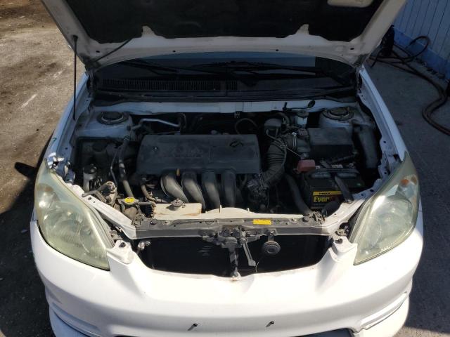 2T1KR32E44C238521 - 2004 TOYOTA COROLLA MA XR WHITE photo 11
