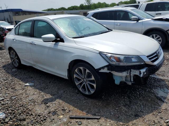 1HGCR2F58FA218726 - 2015 HONDA ACCORD SPORT WHITE photo 4