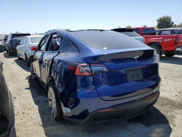 5YJYGDEE3LF055462 - 2020 TESLA MODEL Y BLUE photo 2