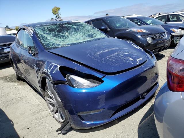 5YJYGDEE3LF055462 - 2020 TESLA MODEL Y BLUE photo 4