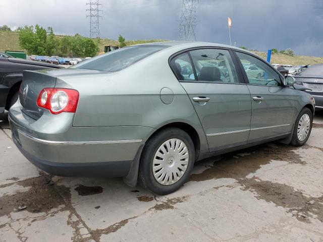 WVWAK73C76P149535 - 2006 VOLKSWAGEN PASSAT 2.0T GREEN photo 3