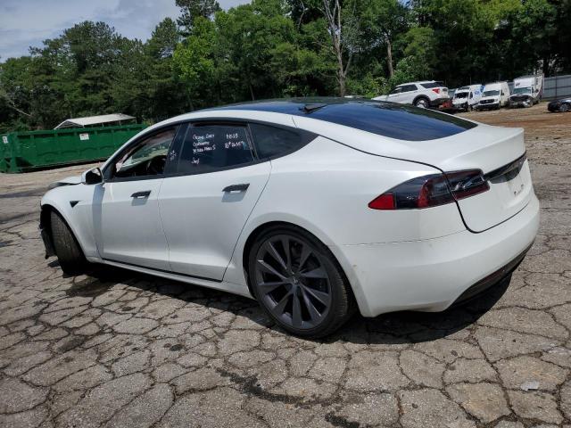 5YJSA1E20KF308747 - 2019 TESLA MODEL S Սպիտակ լուսանկար 2