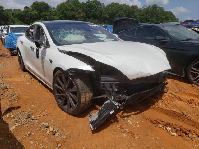 5YJSA1E20KF308747 - 2019 TESLA MODEL S Սպիտակ լուսանկար 4