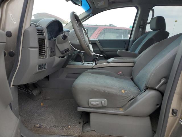 1N6BA07A76N551667 - 2006 NISSAN TITAN XE BEIGE photo 10