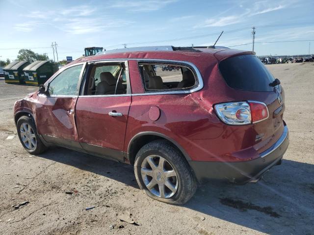 5GALRCED8AJ157837 - 2010 BUICK ENCLAVE CXL BURGUNDY photo 2