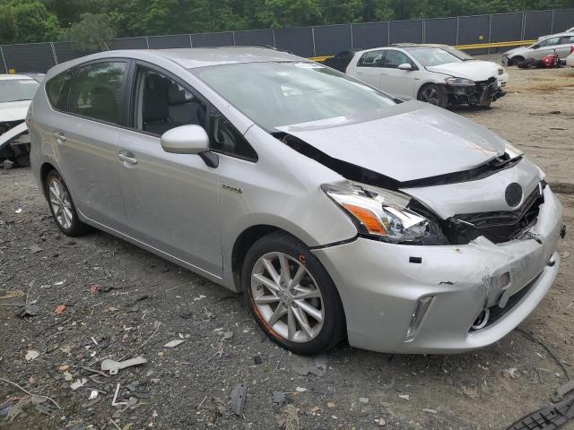 JTDZN3EU4D3232241 - 2013 TOYOTA PRIUS V SILVER photo 4