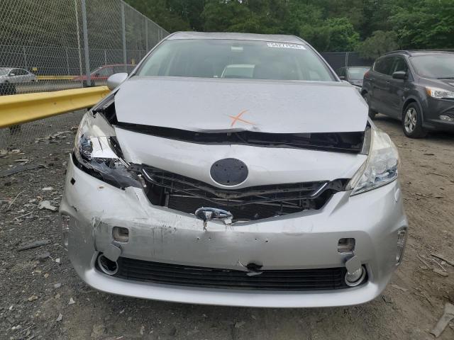 JTDZN3EU4D3232241 - 2013 TOYOTA PRIUS V SILVER photo 5