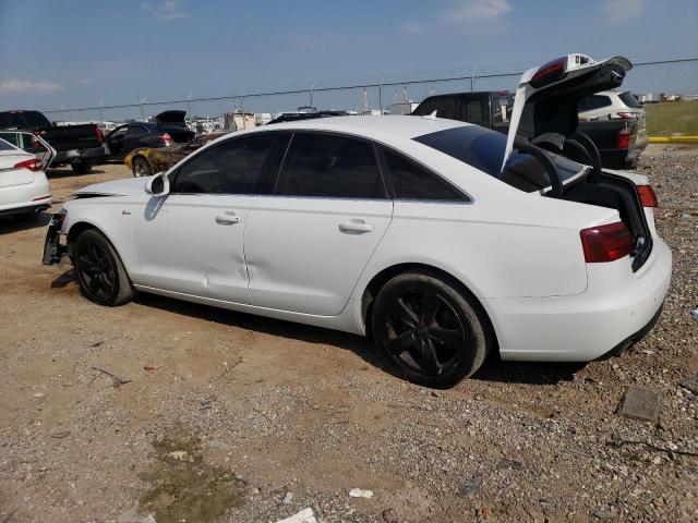 WAUGGAFC4CN157486 - 2012 AUDI A6 PREMIUM PLUS WHITE photo 2