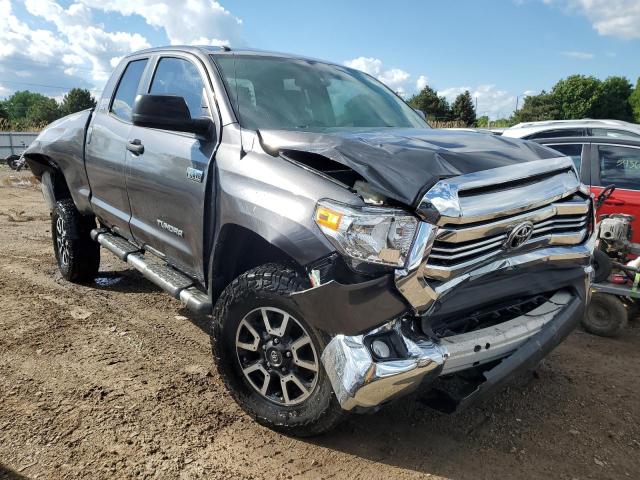 5TFUW5F18GX529033 - 2016 TOYOTA TUNDRA DOUBLE CAB SR/SR5 GRAY photo 4