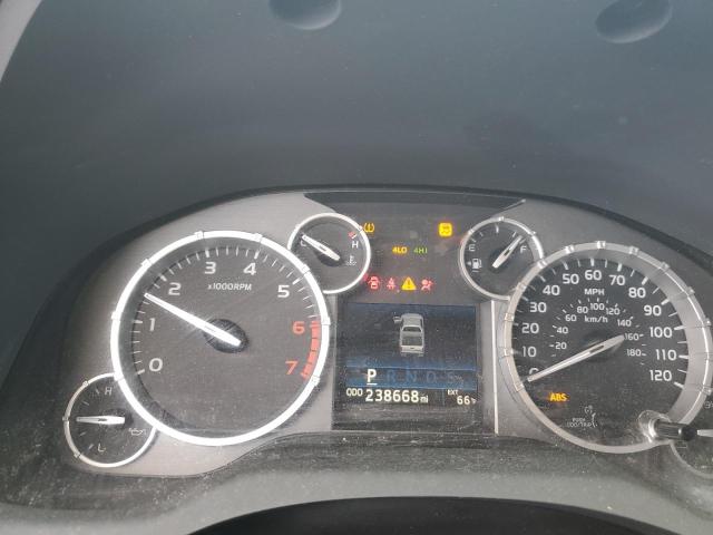 5TFUW5F18GX529033 - 2016 TOYOTA TUNDRA DOUBLE CAB SR/SR5 GRAY photo 9