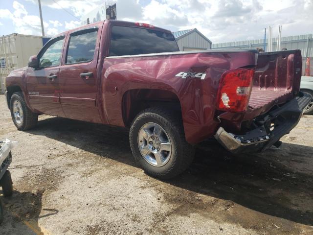 3GCUKUEJ6DG107687 - 2013 CHEVROLET SILVERADO K1500 HYBRID MAROON photo 2