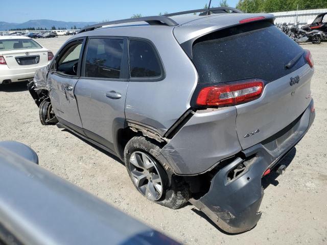 1C4PJMBB6JD559385 - 2018 JEEP CHEROKEE TRAILHAWK SILVER photo 2