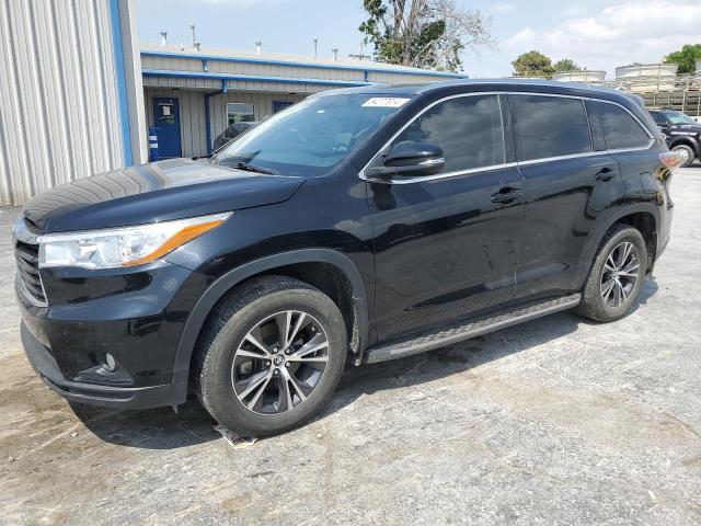5TDKKRFH2GS505694 - 2016 TOYOTA HIGHLANDER XLE 黑色 照片 1