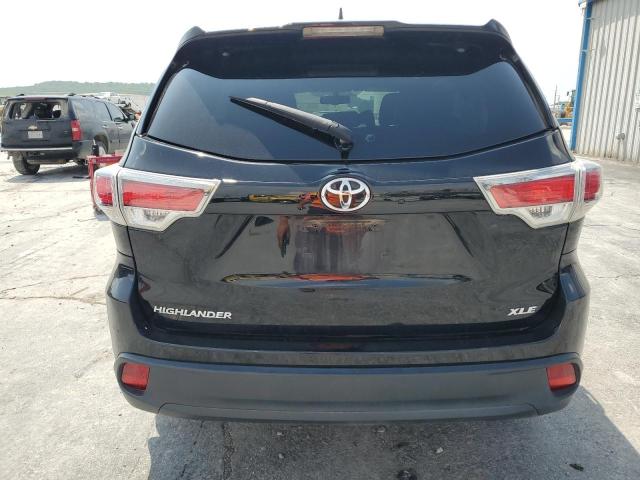 5TDKKRFH2GS505694 - 2016 TOYOTA HIGHLANDER XLE 黑色 照片 6