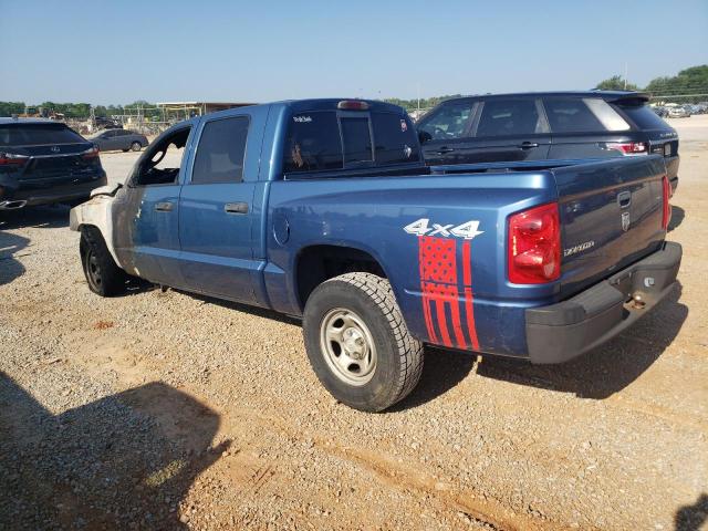 1D7HW28KX5S315263 - 2005 DODGE DAKOTA QUAD BLUE photo 2