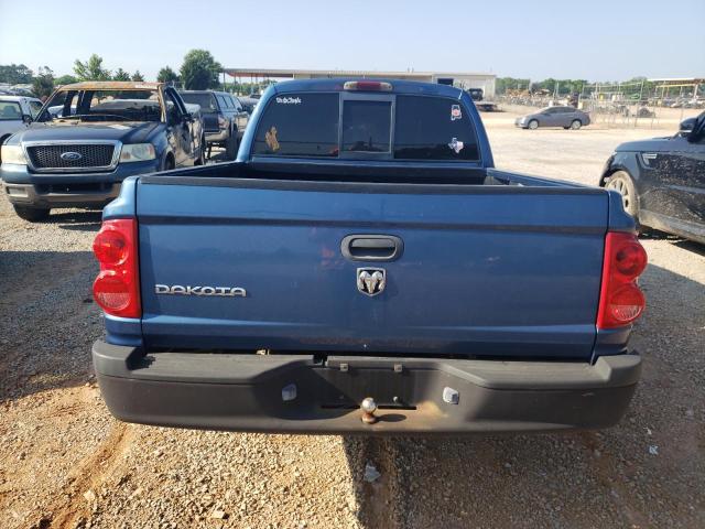 1D7HW28KX5S315263 - 2005 DODGE DAKOTA QUAD BLUE photo 6