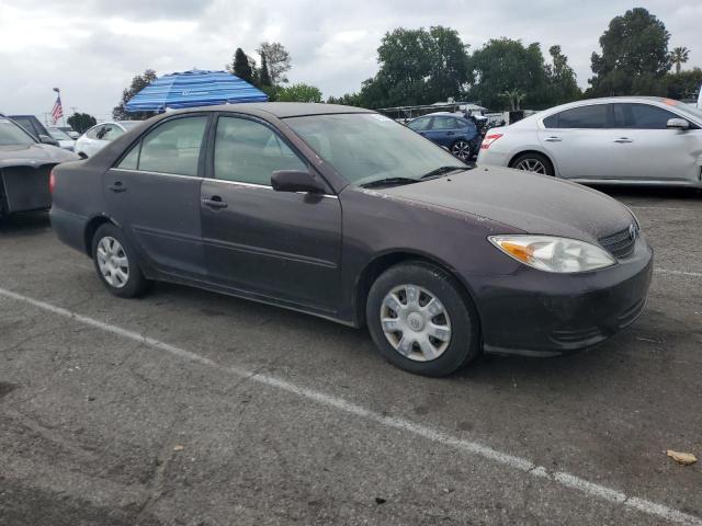 4T1BE32K52U597003 - 2002 TOYOTA CAMRY LE 紫色 照片 4