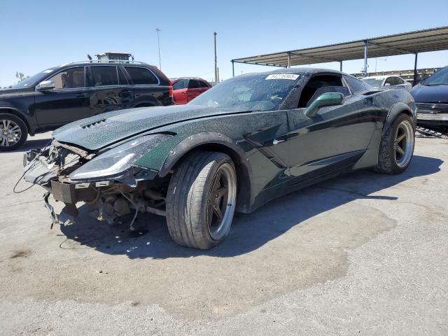1G1YA2D76E5109391 - 2014 CHEVROLET CORVETTE STINGRAY 1LT GREEN photo 1
