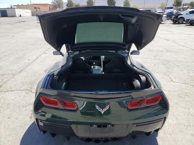 1G1YA2D76E5109391 - 2014 CHEVROLET CORVETTE STINGRAY 1LT GREEN photo 10