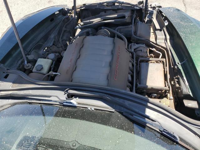1G1YA2D76E5109391 - 2014 CHEVROLET CORVETTE STINGRAY 1LT GREEN photo 11