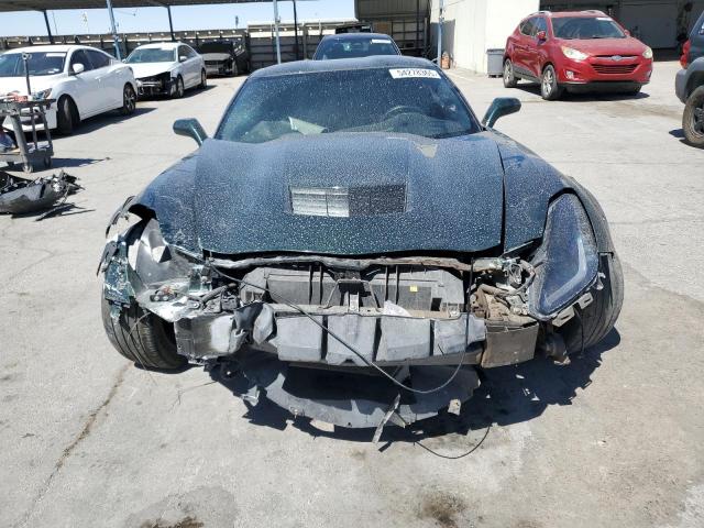 1G1YA2D76E5109391 - 2014 CHEVROLET CORVETTE STINGRAY 1LT GREEN photo 5