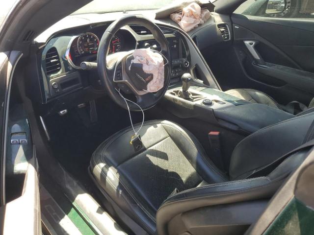 1G1YA2D76E5109391 - 2014 CHEVROLET CORVETTE STINGRAY 1LT GREEN photo 8