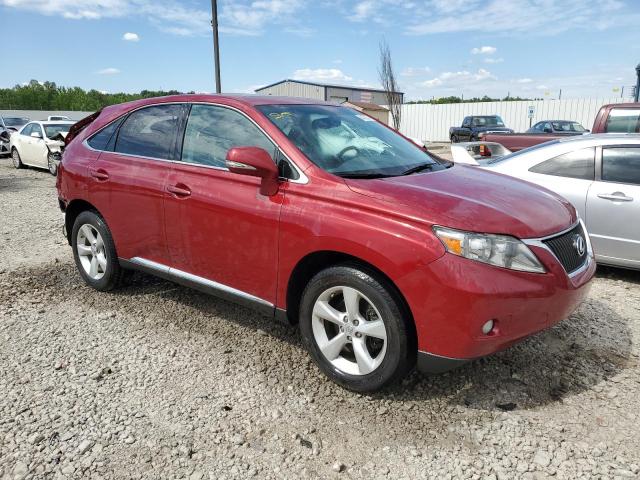 2T2BK1BA0AC060491 - 2010 LEXUS RX 350 RED photo 4