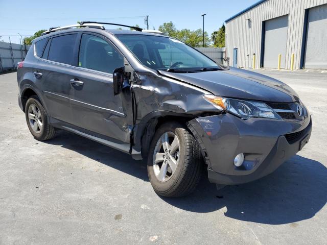 2T3WFREV0FW130902 - 2015 TOYOTA RAV4 XLE GRAY photo 4