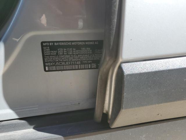 WBXYJ5C36JEF71148 - 2018 BMW X2 XDRIVE28I ვერცხლისფერი ფოტო 14