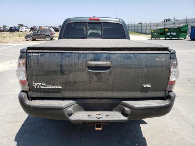 3TMMU4FN2BM028558 - 2011 TOYOTA TACOMA DOUBLE CAB LONG BED GREEN photo 6
