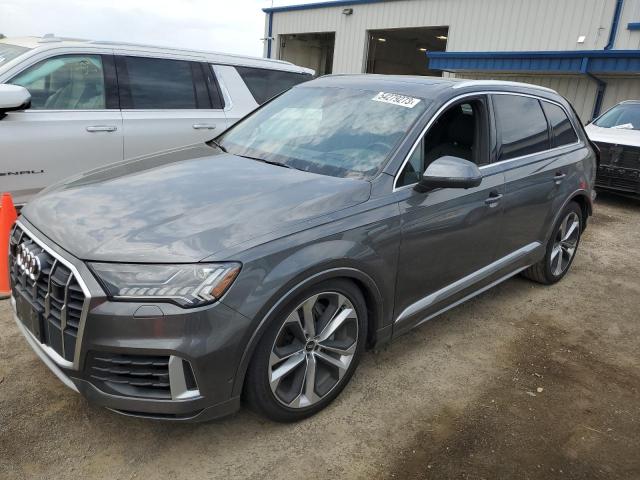 WA1VXAF7XMD027596 - 2021 AUDI Q7 PRESTIGE GRAY photo 1