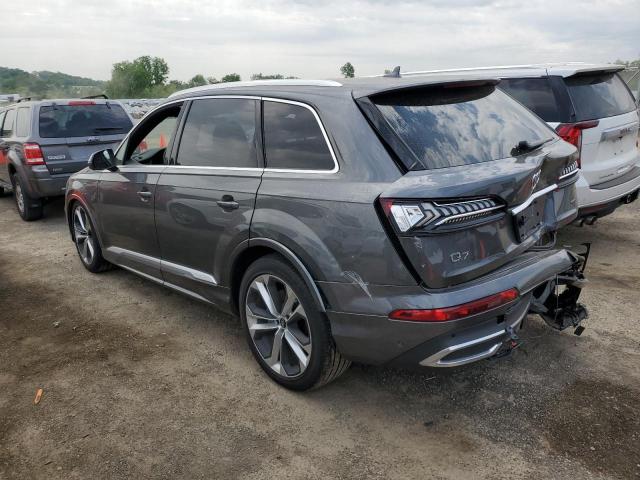WA1VXAF7XMD027596 - 2021 AUDI Q7 PRESTIGE GRAY photo 2