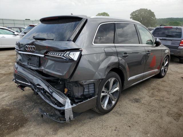 WA1VXAF7XMD027596 - 2021 AUDI Q7 PRESTIGE GRAY photo 3