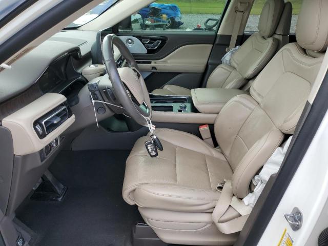 5LM5J7XC3LGL27993 - 2020 LINCOLN AVIATOR RESERVE WHITE photo 7
