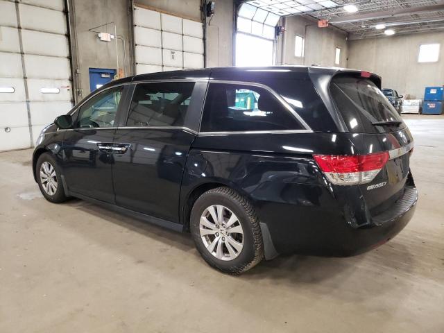 5FNRL5H64GB005380 - 2016 HONDA ODYSSEY EXL BLACK photo 2