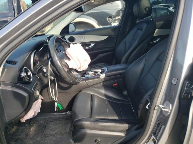 55SWF4KB4GU156714 - 2016 MERCEDES-BENZ C 300 4MATIC GRAY photo 7