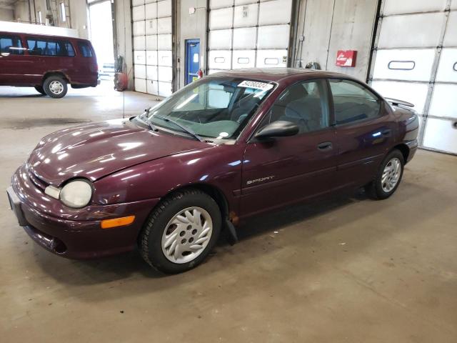 1B3ES47YXXD107628 - 1999 DODGE NEON HIGHLINE PURPLE photo 1