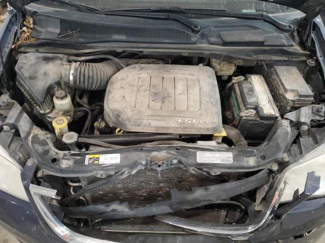 2C4RC1CG2DR731926 - 2013 CHRYSLER TOWN & COU TOURING L BLUE photo 12