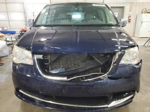 2C4RC1CG2DR731926 - 2013 CHRYSLER TOWN & COU TOURING L BLUE photo 5