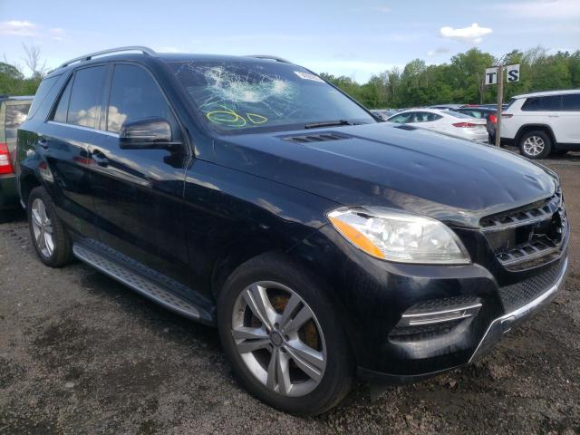 4JGDA5HB2DA247615 - 2013 MERCEDES-BENZ ML 350 4MATIC BLACK photo 4