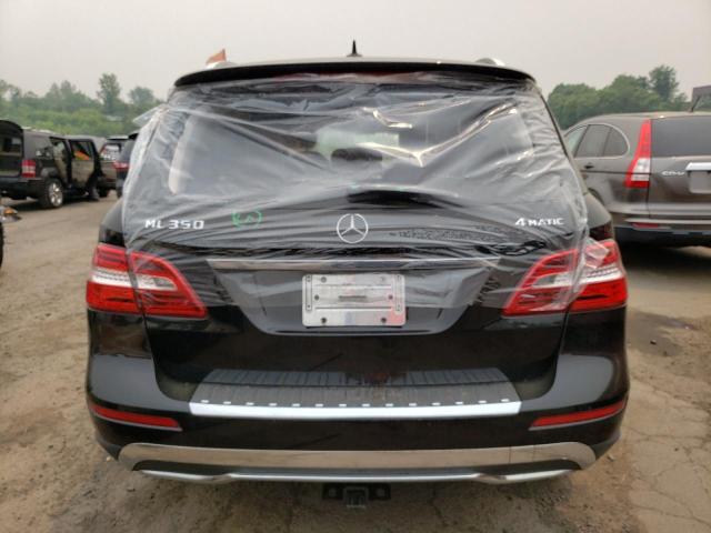 4JGDA5HB2DA247615 - 2013 MERCEDES-BENZ ML 350 4MATIC BLACK photo 6