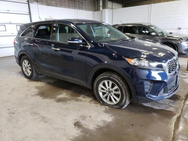 5XYPG4A33KG513962 - 2019 KIA SORENTO L BLUE photo 4