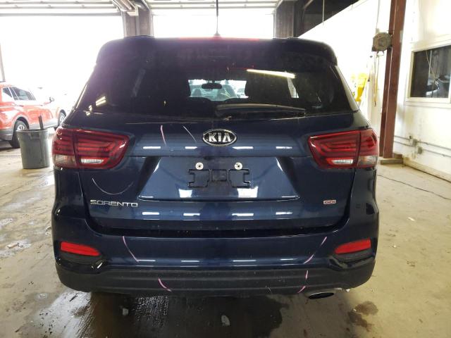 5XYPG4A33KG513962 - 2019 KIA SORENTO L BLUE photo 6