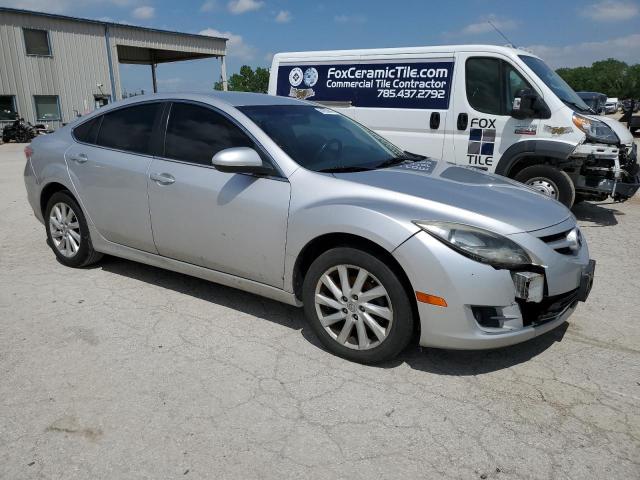 1YVHZ8DH1C5M42651 - 2012 MAZDA 6 I SILVER photo 4