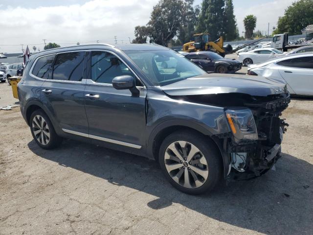 5XYP64HC2LG093783 - 2020 KIA TELLURIDE S GRAY photo 4