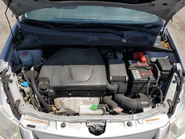 JS2YB5A32D6102380 - 2013 SUZUKI SX4 SILVER photo 11