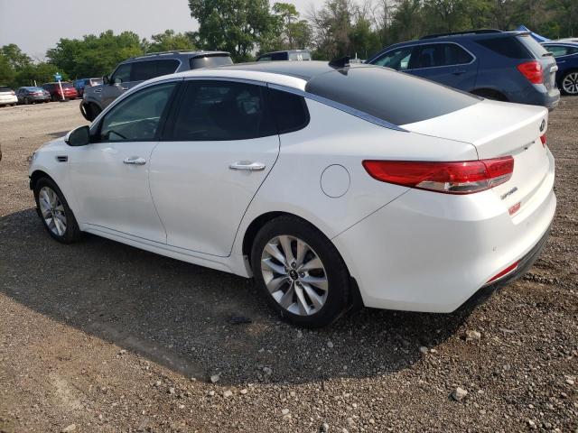 5XXGU4L36JG213213 - 2018 KIA OPTIMA EX WHITE photo 2