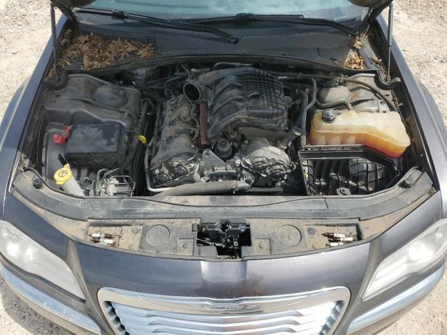 2C3CCAAG8EH376345 - 2014 CHRYSLER 300 GRAY photo 11